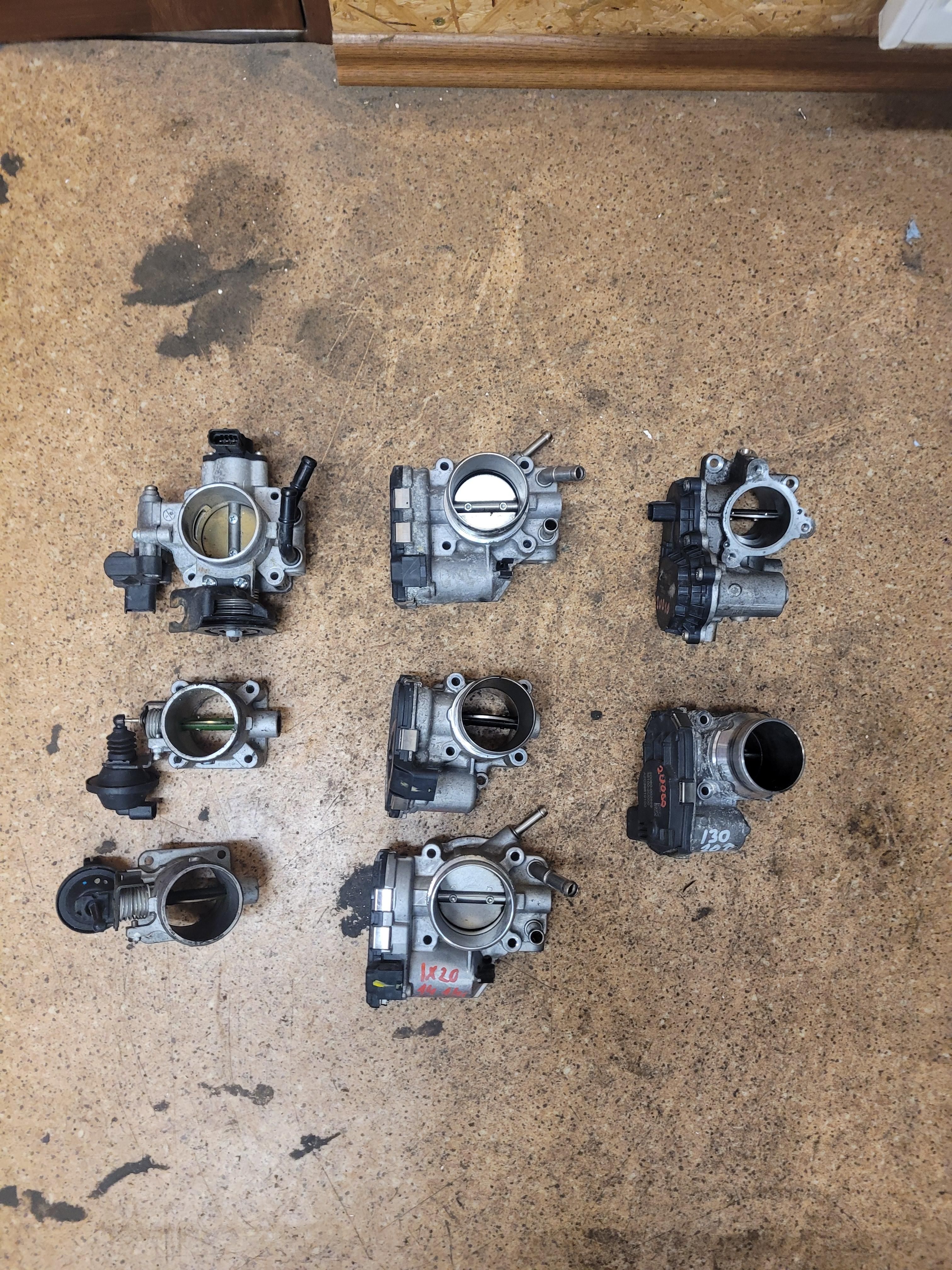 Škrtící klapky Hyundai I30 2008-2011